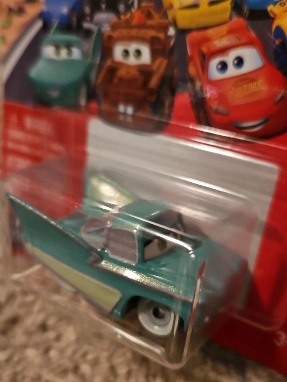 Disney Pixar Cars Mini Racers Flo Metal Diecast New Sealed